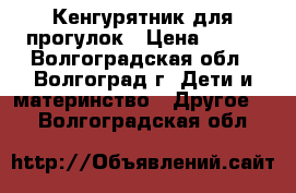 Кенгурятник для прогулок › Цена ­ 500 - Волгоградская обл., Волгоград г. Дети и материнство » Другое   . Волгоградская обл.